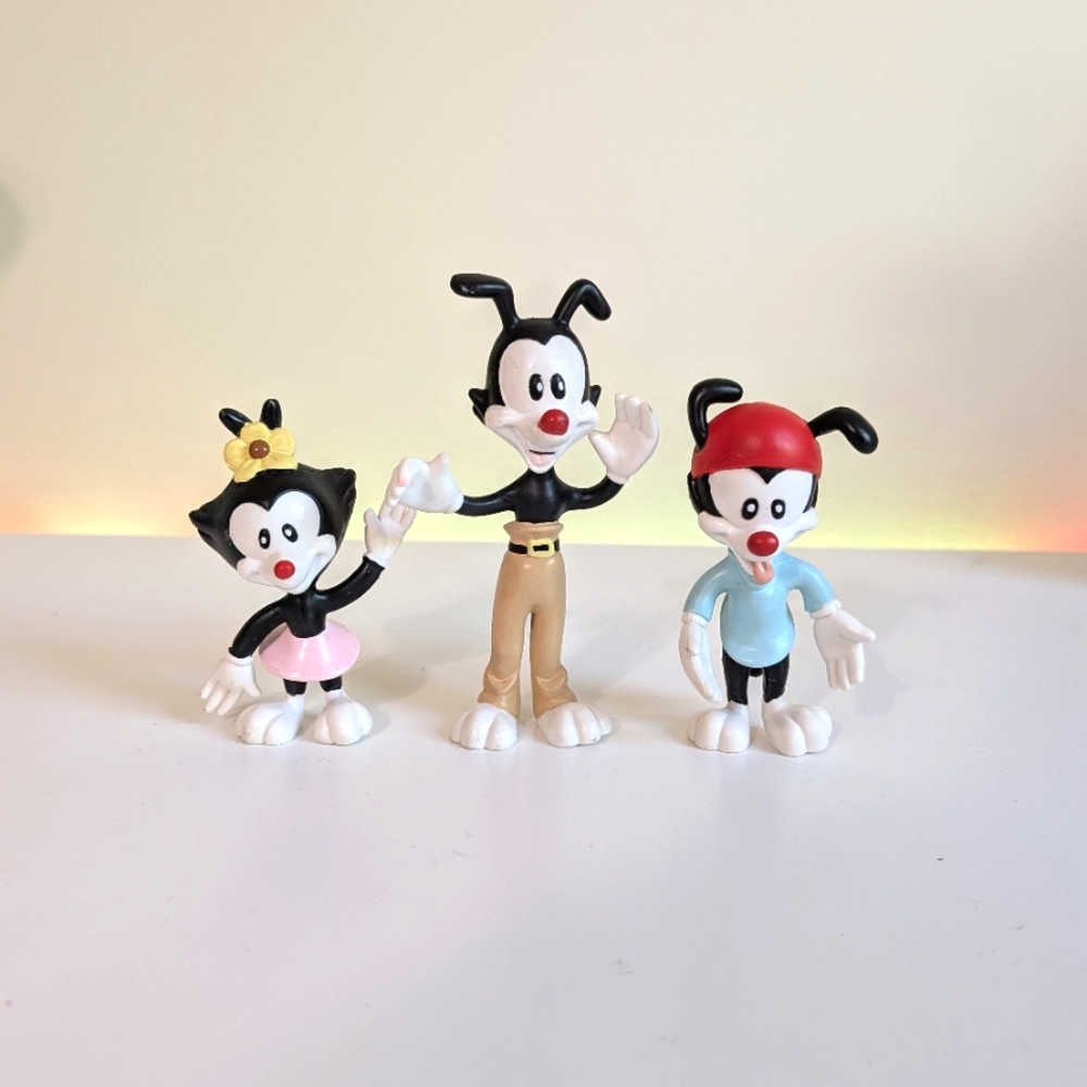 1994 Bendems WB Animaniacs Lot Wakko Yakko Dot Original Just Toys Cartoon